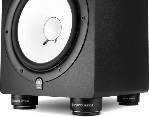 Vista 6 de IsoAcoustics Aisladores acústicos de la serie Iso-Puck (Iso-Puck, 20 libras máx./unidad, paquete de 2)