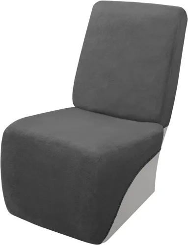 Vista 217 de Arfntevss Fundas de sofá seccional reclinable de terciopelo, Funda de sofá seccional de esquina para sofá reclinable, Funda elástica suave
