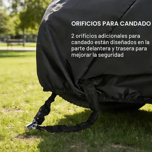 Vista 8 de Puroma 600D Bike Cover for Transport on Rack, Waterproof Outdoor Bicycle Cover on Rear Bike Rack, Heavy Duty Bike Rack Cover on Hitch Travel Storage