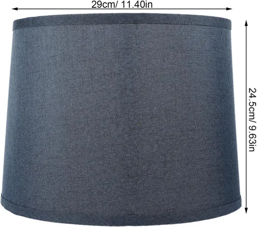 Vista 6 de LIFKOME Pantalla redonda pequeña para lámpara de mesa Borlas Diseño Chinoiserie