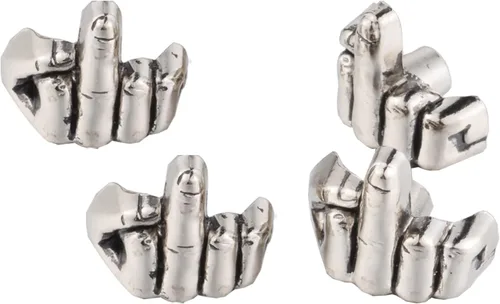 Vista 5 de Tornillos de aluminio frío para parachoques de liberación rápida para parachoques de coche, 4 piezas (plateado 1)