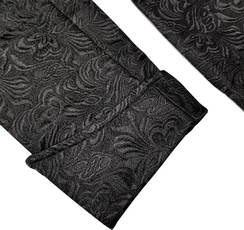 Vista 4 de Thopil Steampunk - Chaqueta medieval para hombre estilo gótico renacentista vampiro
