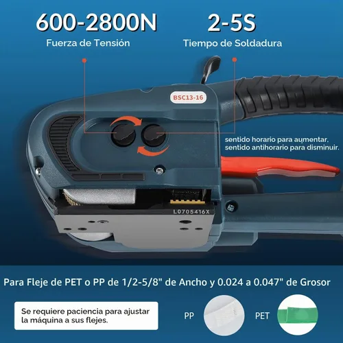 Vista 5 de BAOSHISHAN Máquina que fleja eléctrica 4000mAhx2, ajuste fácil del botón