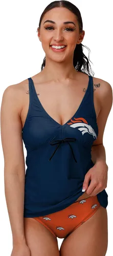 Vista 380 de FOCO Women's NFL Team Logo Ladies Bathing Swim Wear Suit