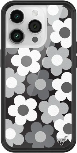 Vista 36 de Wildflower Carcasas – Compatible con iPhone 14 Pro Protector negro parachoques, certificado de prueba de caída de 6.5 pies, propiedad de mujeres