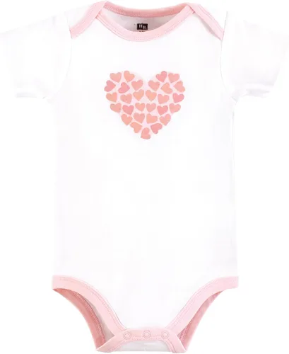 Vista 383 de Hudson Baby baby-girls Cotton Bodysuits 3-pack