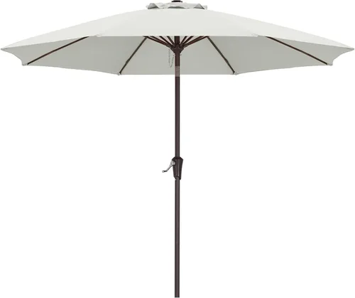 Vista 22 de ABCCANOPY 7.5FT Patio Umbrella Outdoor 6 RibsTable Umbrella(Brown)