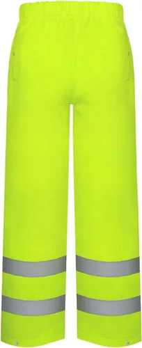 Vista 19 de TCCFCCT Chaqueta de lluvia de alta visibilidad para hombre, impermeable, abrigo de lluvia de alta visibilidad para hombres y mujeres con capucha