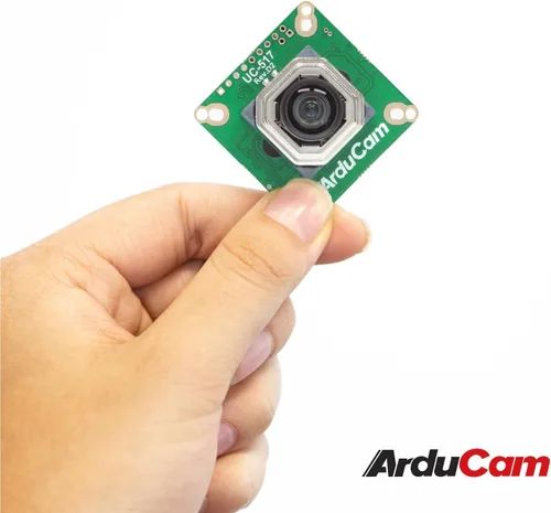 Vista 5 de Arducam para cámara Raspberry Pi HQ con lente de enfoque motorizado, módulo de cámara IMX477 de 12.3MP con lente M12 para Raspberry Pi 5, 4