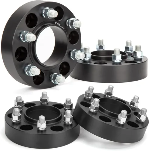 Vista 12 de Adaptadores de rueda KSP de 6 x 135 a 6 x 5.5, espaciador de conversación de patrón de pernos para rueda Silverado Ram instalar en vehículos F150