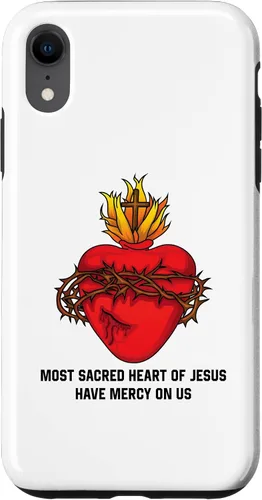 Vista 24 de iPhone 16 Most Sacred Heart of Jesus Design Case