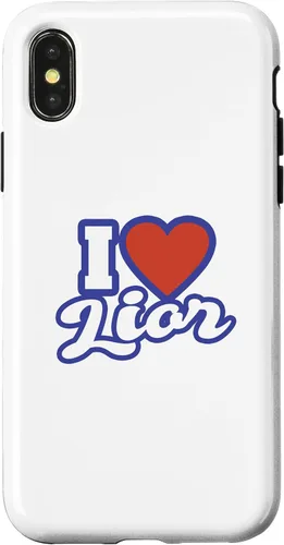 Vista 4 de iPhone 15 I Love Lior Case