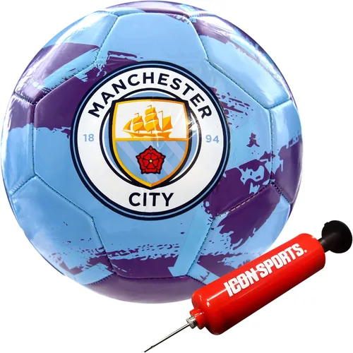 Vista 8 de Icon Sports Official Manchester City FC Soccer Ball