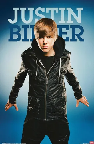 Vista 11 de Trends International Justin Bieber - Fly Wall Poster, 14.725" x 22.375", Barnwood Framed Version