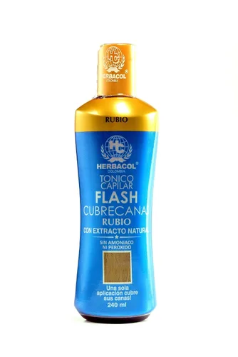 Vista 4 de Herbacol Cubierta de cabello gris rubio "Flash" Sin amoníaco ni peróxido Herbacol Rubio "Flash" Cubrecanas Sin Amoniaco ni Peroxido 8.1