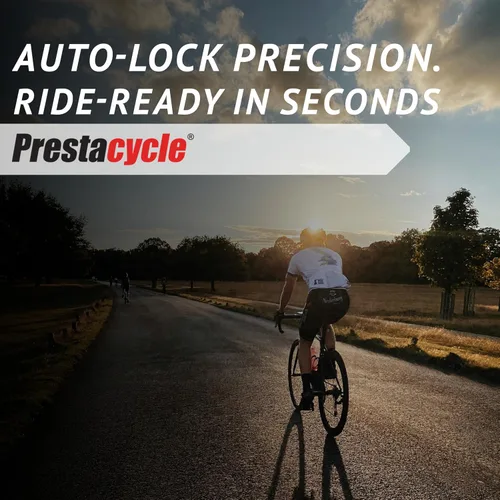 Vista 6 de Prestacycle Pro Presta Head - Cabezal de bomba de neumático de bicicleta con bloqueo automático para válvulas sin cámara y Presta, diseño de acero
