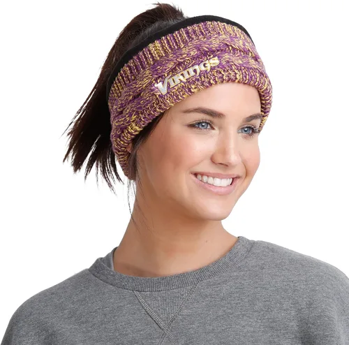 Vista 72 de FOCO Diadema de moda para mujer con logotipo de equipo de la NFL Gradiente impreso.