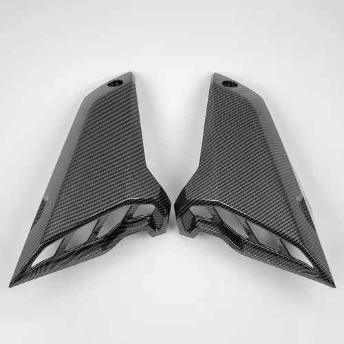 Vista 12 de Cubierta del panel lateral del tanque de combustible para motocicleta, compatible con Y-amaha MT09 MT 09 MT-09 2017 2018 2019 2020 Accesorios Kit