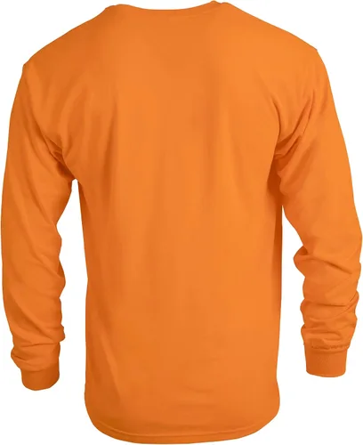 Vista 4 de Gildan Ultra - Camiseta de manga larga para adultos, de algodón, estilo G2400, paquete con varias