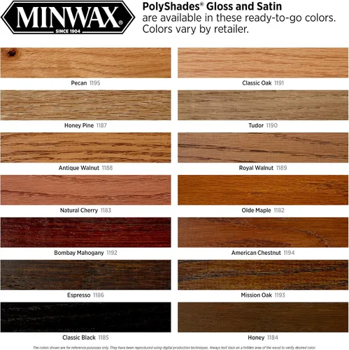 Vista 9 de Barniz Minwax 213104444 PolyShades Miel