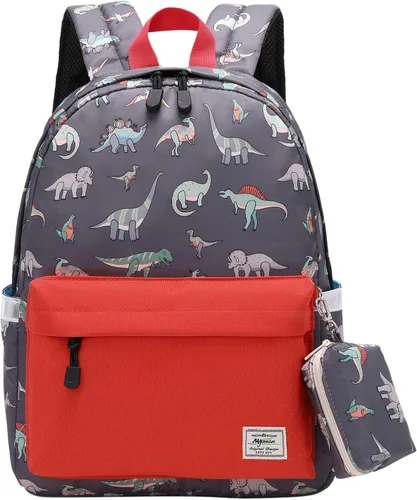 Vista 21 de mygreen Mochila para niños pequeños, mochila para niños y niñas con correa para el pecho Coches Coloridos Azul Claro