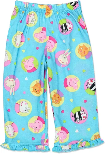 Vista 4 de Peppa Pig Pijama de poliéster suave para niñas pequeñas
