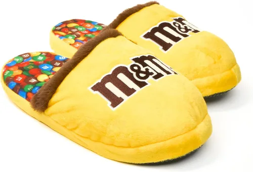 Vista 2 de Odd Sox Pantuflas peludas de caramelo para hombres y mujeres - Zapatos de casa de felpa suave, idea de regalo acogedora para los amantes de los M &