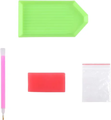 Vista 3 de UNIME - Kit de pintura de diamantes 5D de taladro completo, kit de pintura de diamantes de imitación para adultos y principiantes, manualidades