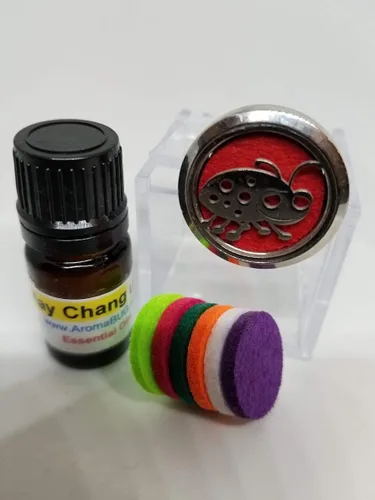 Vista 3 de Clip de ventilación de tamaño regular (abeja No. 3), 7 almohadillas 1 aceite incluido