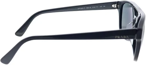 Vista 3 de Prada Low Bridge Fit PR 23VSF 516717 - Lentes de sol cuadrados de plástico gris con lente gradiente