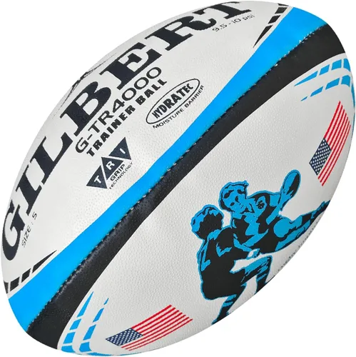 Vista 2 de Rugby Imports Gilbert G-TR4000 - Pelota de rugby para entrenamiento, talla 5