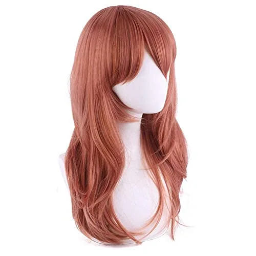 Vista 3 de ZIFUNMUR Anime DenjiAngel Devil Cosplay Peluca Unisex Largo Liso Pelo Sintético Accesorios para Halloween (Angel Devi)