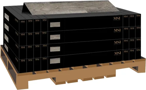 Vista 7 de MSI Hampstead 6 pulgadas x 48 pulgadas Piso de tablón de vinilo de lujo adhesivo para instalación profesional y de bricolaje 2MM de espesor y capa