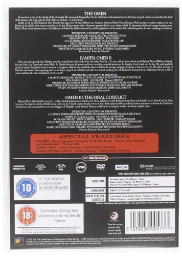 Vista 2 de The Omen Trilogy Box Set DVD