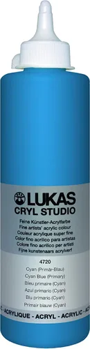 Vista 129 de Lukas CRYL Studio Artist - Pintura acrílica para artistas, Alizarín Carmesí, tubo de 125 ml - Pinturas acrílicas de alto pigmento para pintura
