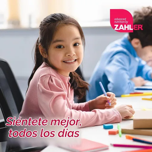 Vista 7 de Zahler, Junior Multi, Suplemento mineral y multivitamínico óptimo para niños, las más deliciosas tabletas masticables sabor cereza, color y sabor