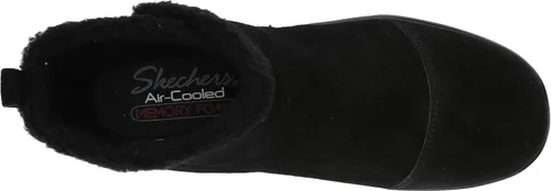 Vista 5 de Skechers Botines de cuña con cremallera paralela para mujer estilo casual cómodo a la moda