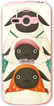 Vista 164 de Yanan Machiko Series Machiko Family Pink (Clear) / for iPhone SE/5s/docomo