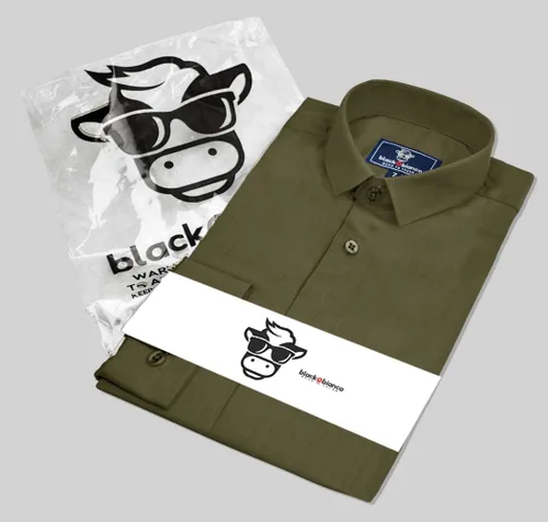 Vista 3 de Black n Bianco Camisa de vestir de satén de manga larga para niño
