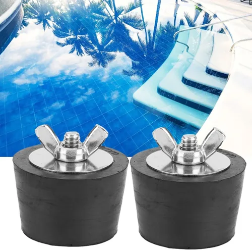 Vista 5 de Enchufe de tubo de expansión, 2 unidades, 1.5 pulgadas, enchufe de expansión de goma, enchufe de expansión de invierno, accesorios para piscina