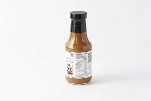 Vista 11 de Wu - Apósito de jengibre japonés, sin gluten, 10.7 onzas líquidas (miel de sésamo jengibre, 1 botella)