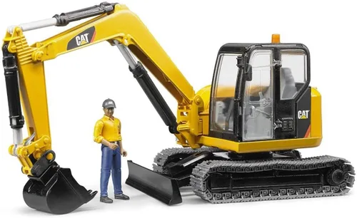 Vista 8 de Juguetes Bruder CAT mini vehículo excavador