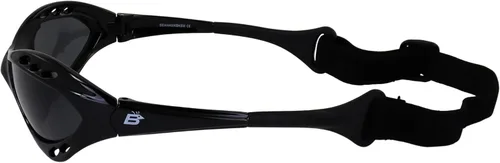 Vista 7 de Birdz Gafas de sol Seahawk polarizadas para moto acuática, gafas deportivas de kite-boarding, surf, kayak, 2 pares de montura negra y montura