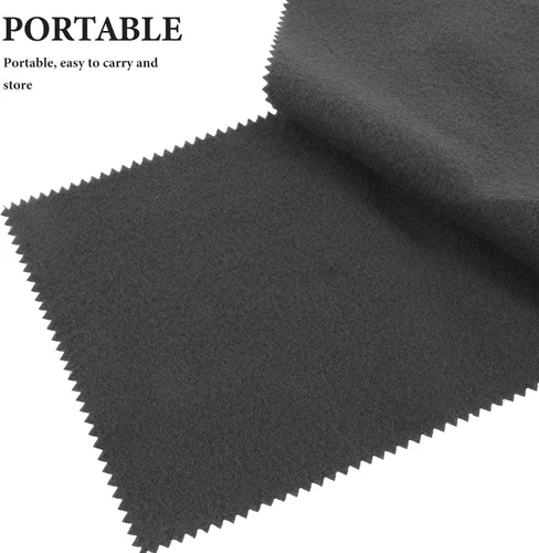 Vista 3 de PU Leather Piano Keyboard Protective Cover Waterproof Dust Protector Breathable Oil Resistant Surface, Smooth Fine Texture, Solid Color Design, for