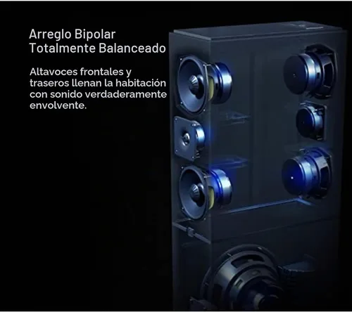 Vista 3 de Definitive Technology Dymension DM70 - Altavoz de torre, matrices bipolares ajustables, 4 altavoces BDSS medios/graves y tweeter, arquitectura 3XR