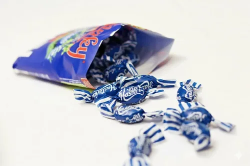 Vista 4 de Haslerky - Caramelo de sabor a hierbas y mentol (90 g/3.17 oz)