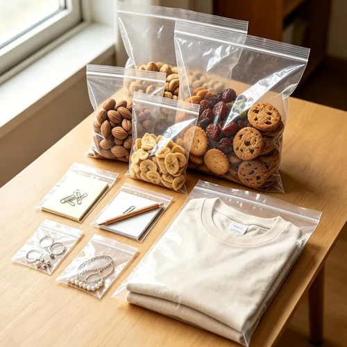 Vista 8 de 200 bolsas de plástico con cierre de polietileno con cierre de 2.5 mil de grosor de 1 x 1 pulgada de grosor Foopama Heavy Duty Mini Plastic Seal