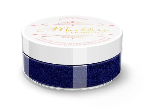 Vista 28 de MARBLERS Polvo de mica natural grueso [perla azul acero] 0.11 onzas (0.11 oz) altamente pigmentado no tóxico, vegano, libre de crueldad animal