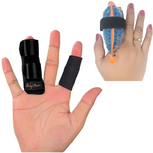 Vista 19 de BodyMoves - Férulas para dedos fracturados o para la rehabilitación posquirúrgicas y protectores para aliviar síntomas de artritis y dedos