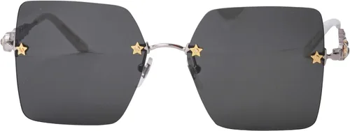 Vista 2 de Gucci GG0644S SILVERGREY 5616140 gafas de sol de mujer